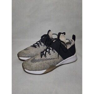 Nike Air Zoom Strong Running Shoes Women's 8 Black White Gray Workout Walking